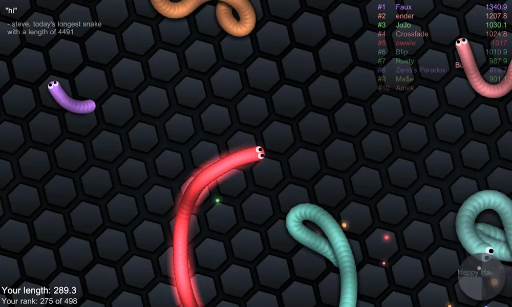 slither.io MOD APK v3.06 (Unlocked Skins, No ADS)