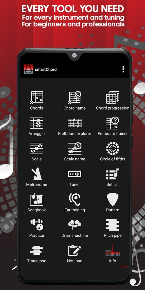 smartChord vV12.5 MOD APK (Premium Unlocked)