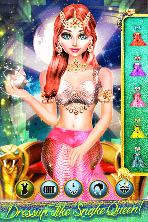 Snake Girl Salon v2.3.0 MOD APK (Free Rewards)