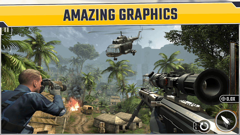 Sniper Strike v500231 MOD APK (Aiming Enabled, Unlimited Ammos, God Mod)