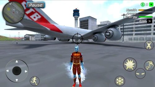 Snow Storm Superhero v1.3.4 MOD APK (Unlimited Mana, Skills)