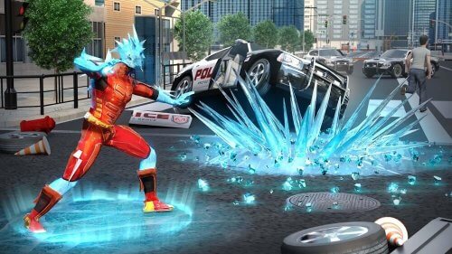Snow Storm Superhero v1.3.4 MOD APK (Unlimited Mana, Skills)
