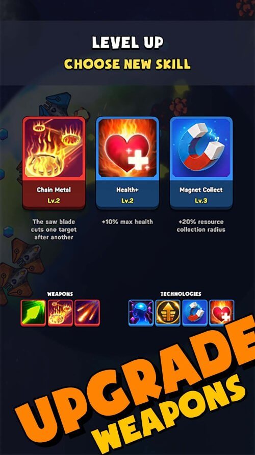 Space Survivor v2.0.7 MOD APK (God Mode)