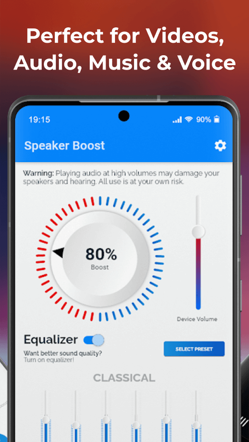 Speaker Boost v3.7.4 MOD APK (Premium Unlocked)