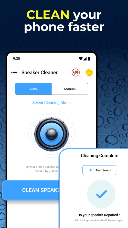 Speaker Cleaner v12.1.2 MOD APK (Premium Unlocked)