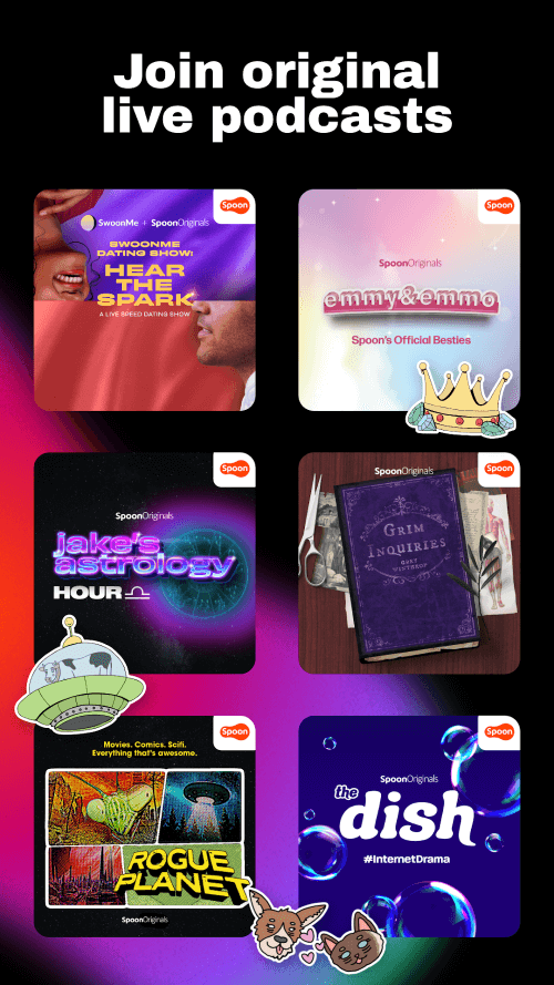 Spoon: Talk & Music Livestream v11.1.2 APK (Latest)