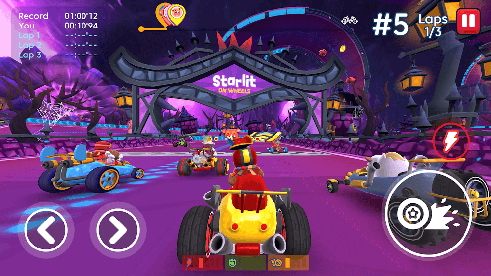 Starlit On Wheels v3.8 MOD APK (Always Win, Unlimited Lives)