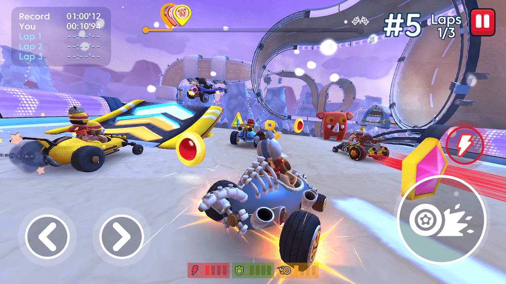 Starlit On Wheels v3.8 MOD APK (Always Win, Unlimited Lives)