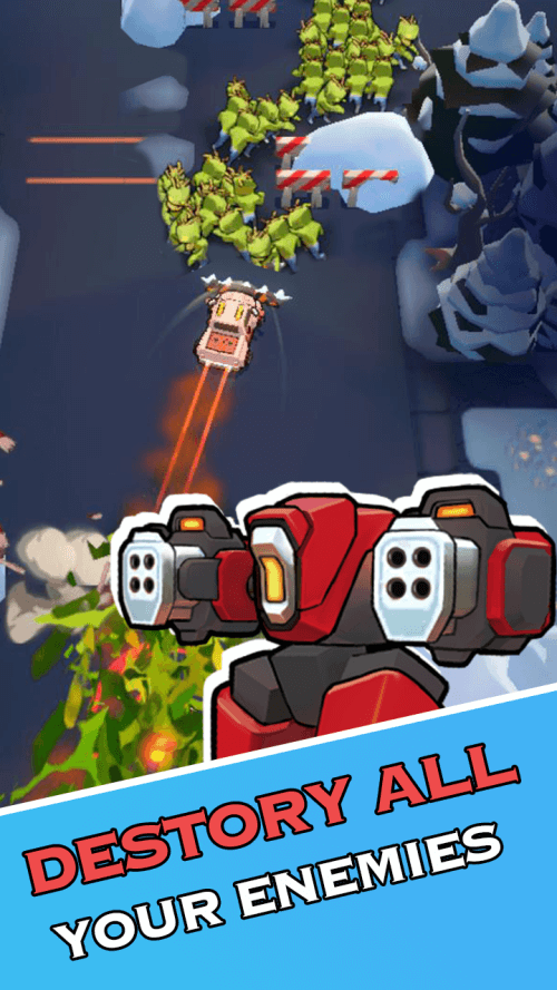Steel Rush: Transforming Rogue v0.0.6 MOD APK (Free Rewards)