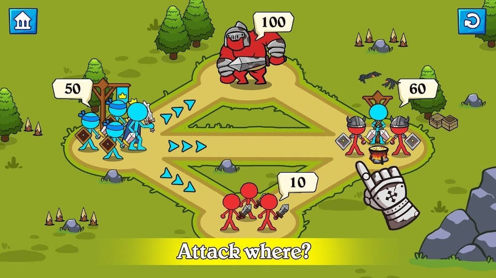 Stick Clash v1.1.7 MOD APK (Unlimited Money)
