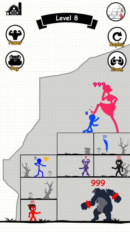 Stick Fight: Endless Battle v1.8.0 MOD APK (Unlocked All SKin)
