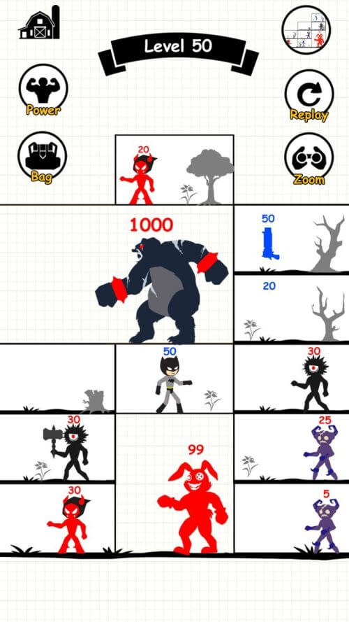 Stick Fight: Endless Battle v1.8.0 MOD APK (Unlocked All SKin)