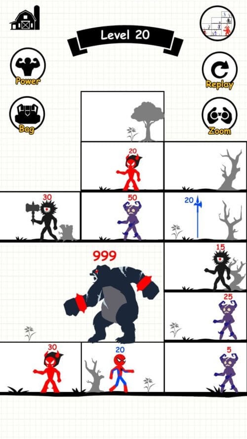 Stick Fight: Endless Battle v1.8.0 MOD APK (Unlocked All SKin)