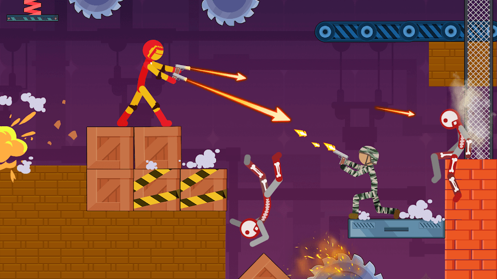Stickman Destroy v2.5.0 MOD APK (Unlimited Gold)