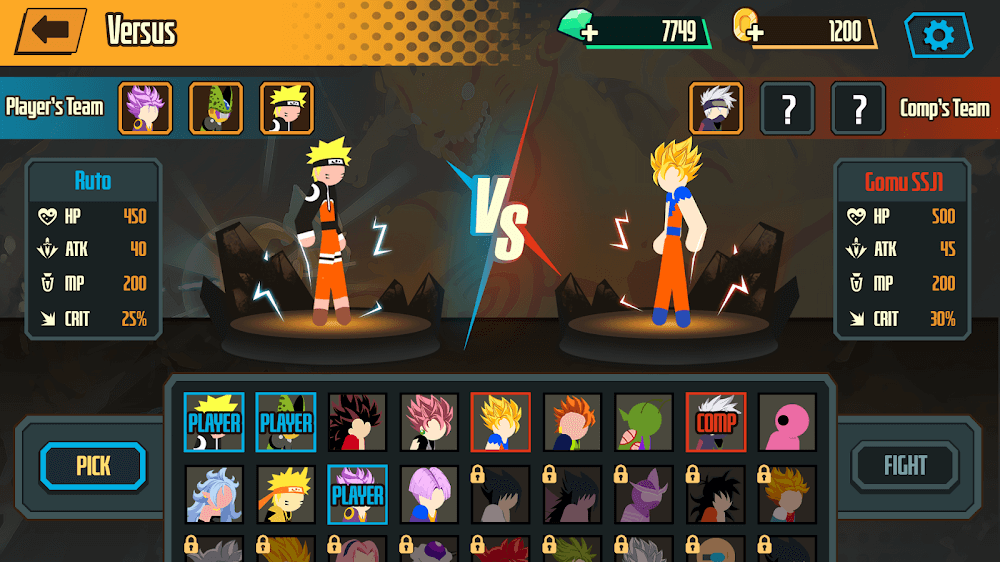 Stickman Dragon Fight v3.2.1 MOD APK (God Mode)