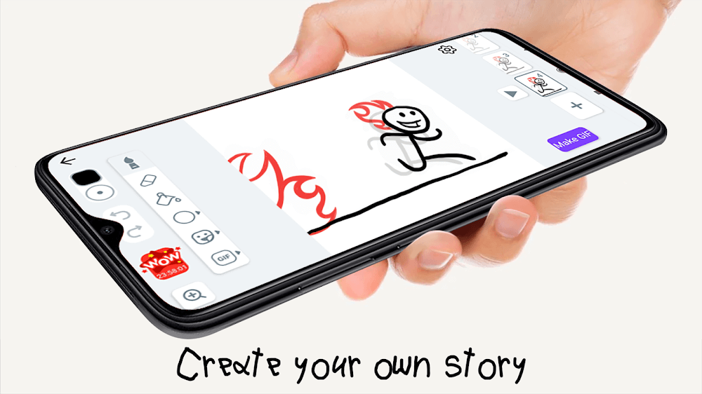 Stickman: Draw Animation v6.1.5s MOD APK (Premium Unlocked)