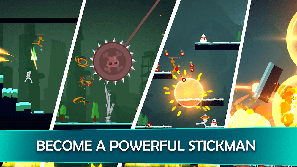 Stickman Fight Warriors v1.10 MOD APK (Unlimited Money)
