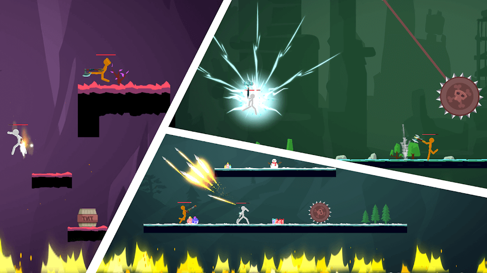 Stickman Fight Warriors v1.10 MOD APK (Unlimited Money)