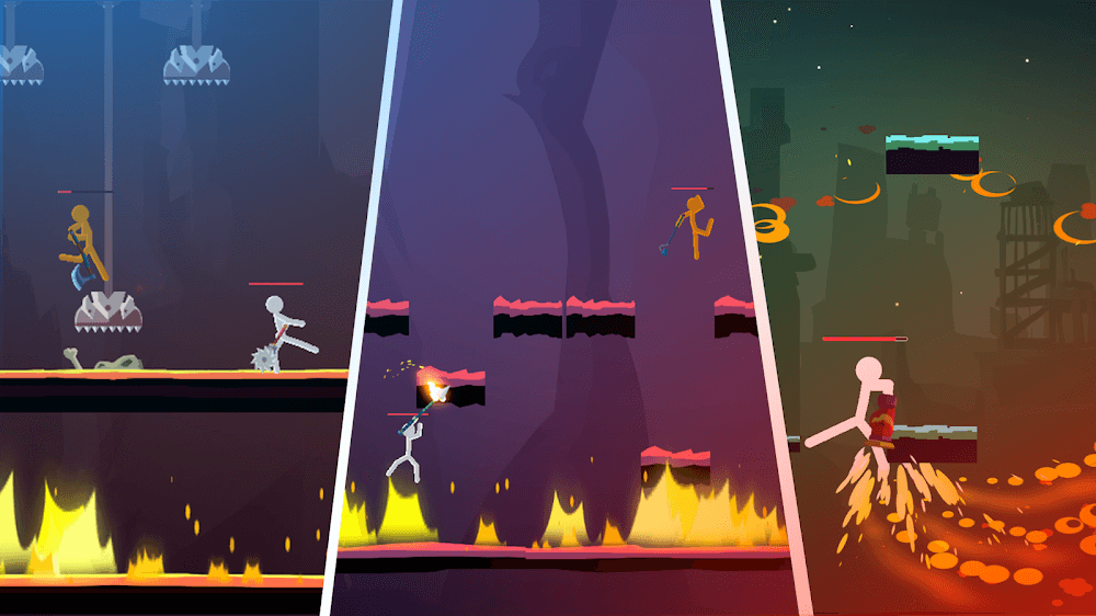 Stickman Fight Warriors v1.10 MOD APK (Unlimited Money)