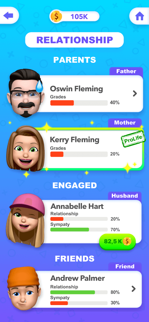 Story Life Simulator v1.12.11 MOD APK (Money, God Mode)