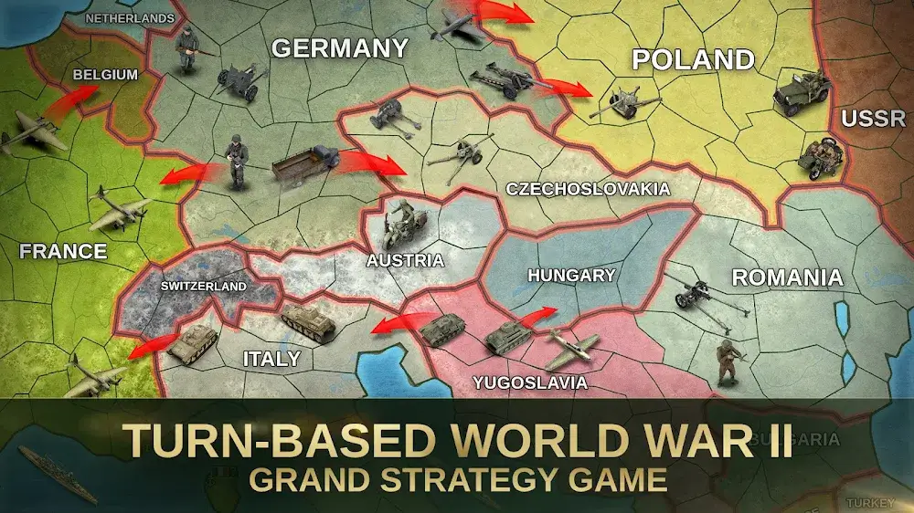 Strategy&Tactics 2: WWII v4.0.9 MOD APK (Unlimited Money)