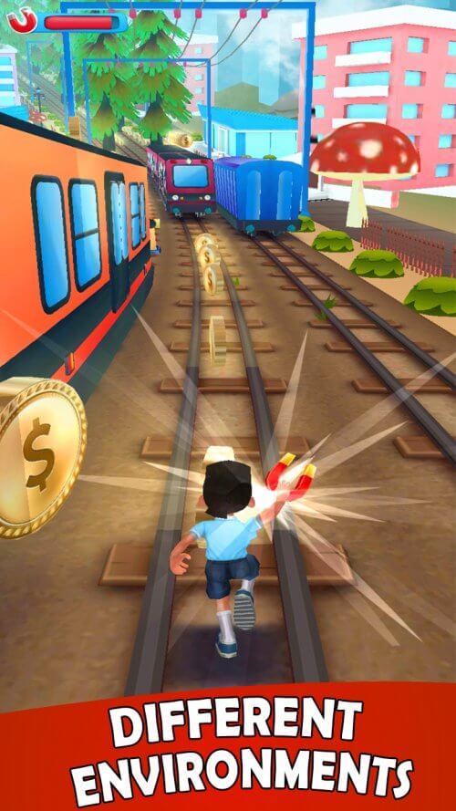 Subway escape v1.1 MOD APK (Unlimited Money)