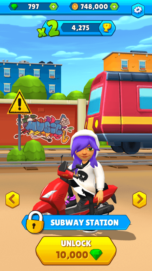 Subway Scooters 2 v2.0.1 MOD APK (Unlimited Coins)