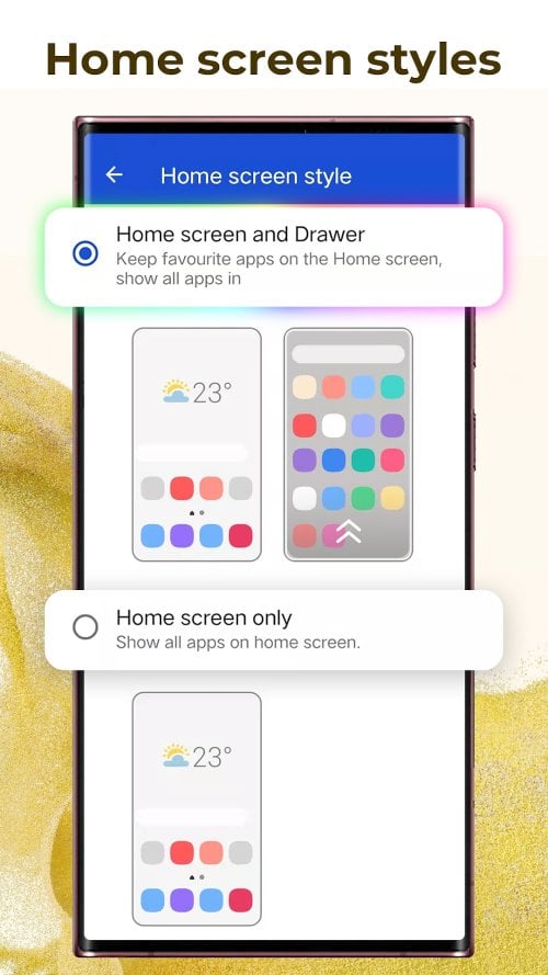Super S22 Launcher v2.9 MOD APK (Premium Unlocked)