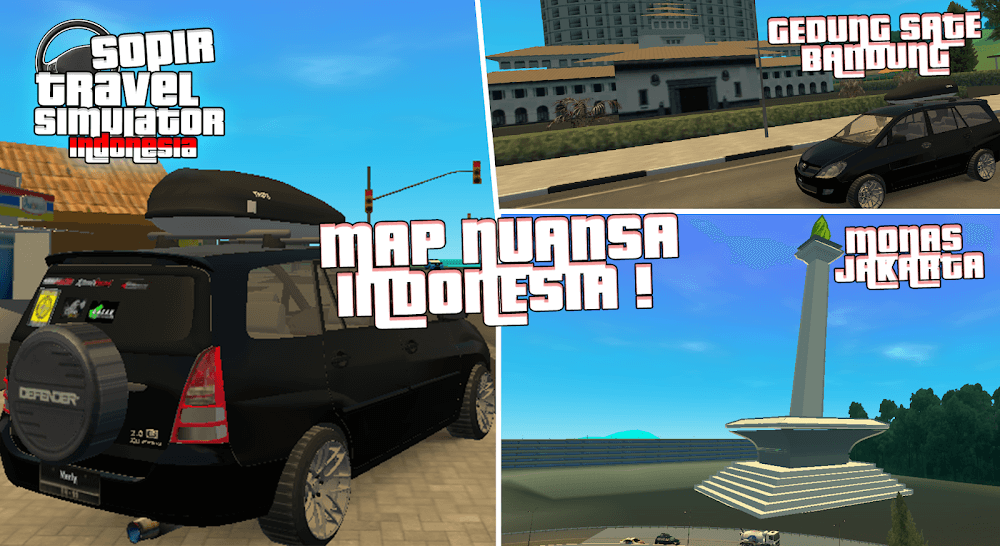 Supir Travel Simulator Indo v1.5 MOD APK (Unlimited Money)