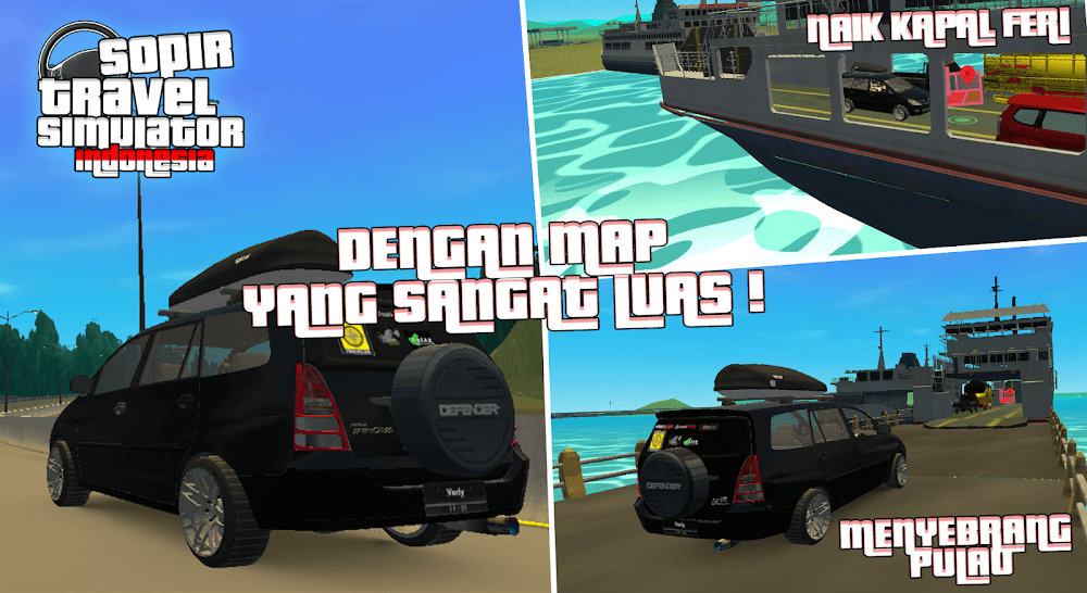Supir Travel Simulator Indo v1.5 MOD APK (Unlimited Money)