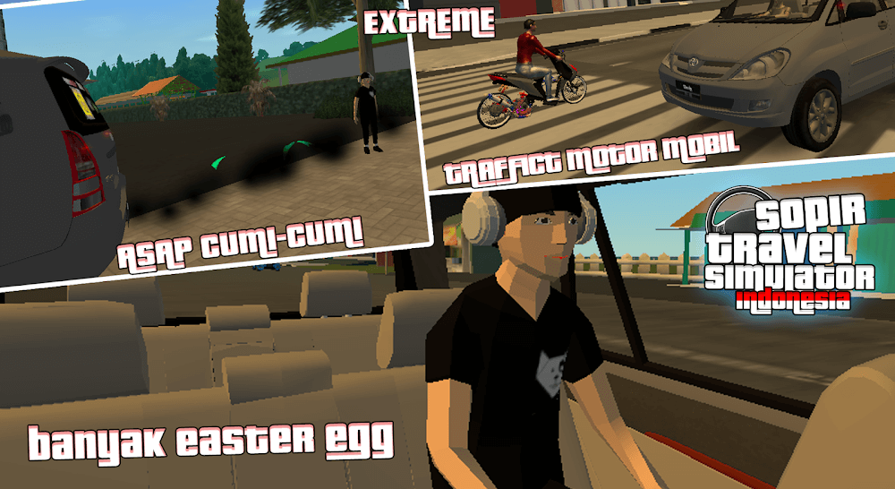 Supir Travel Simulator Indo v1.5 MOD APK (Unlimited Money)