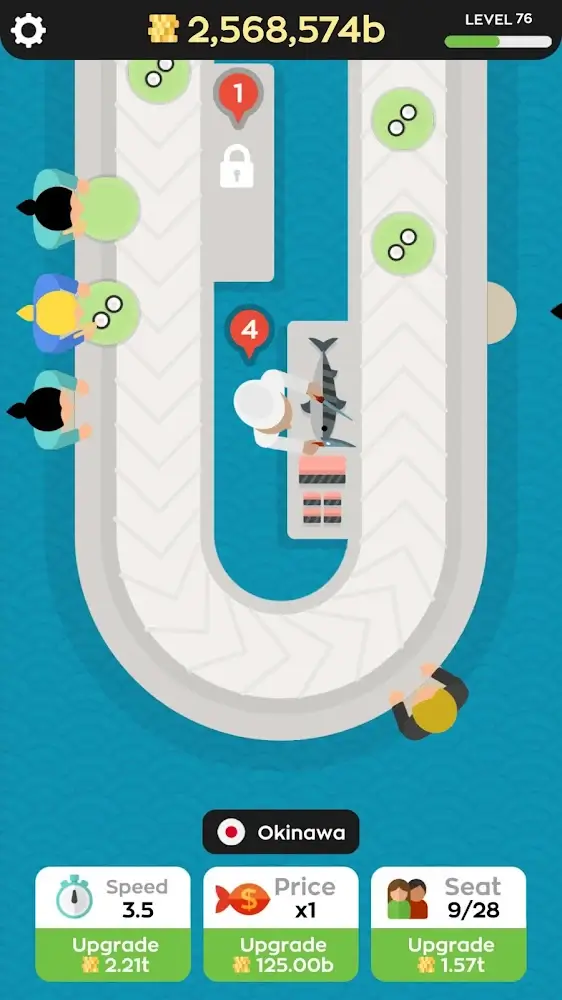 Sushi Bar Idle MOD APK v2.8.13 (Unlimited Coins)