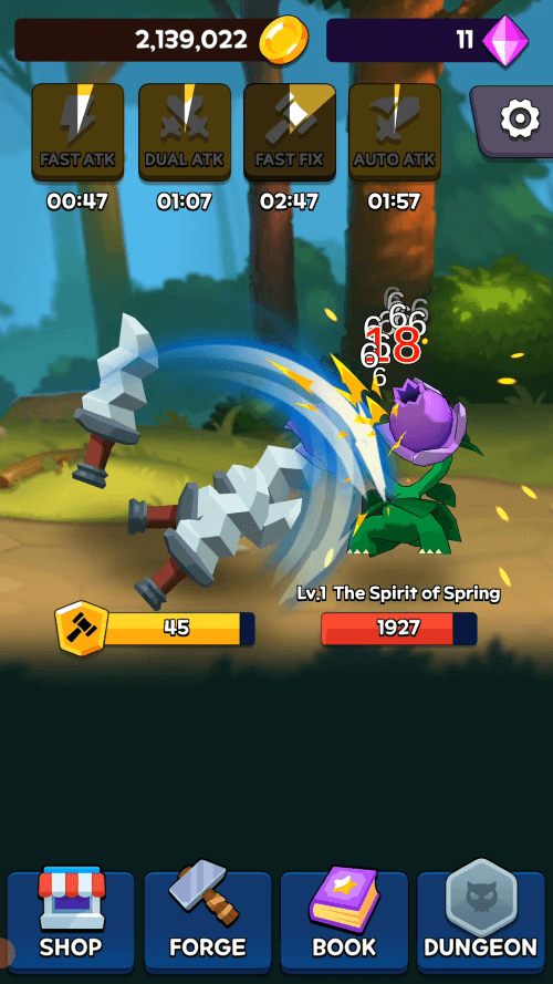 Sword Clicker v1.6.1 MOD APK (Unlimited Gold, Diamonds)