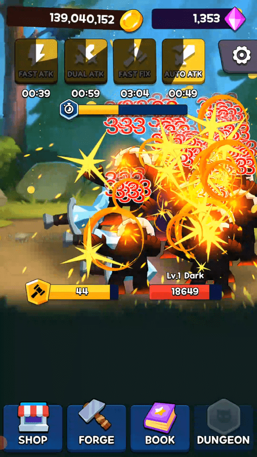 Sword Clicker v1.6.1 MOD APK (Unlimited Gold, Diamonds)