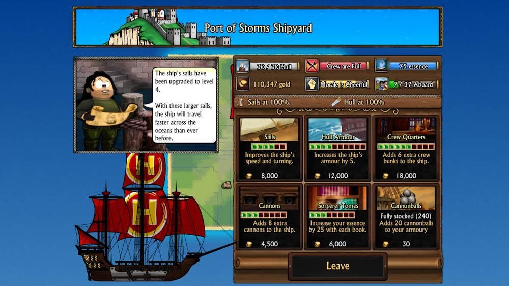 Swords and Sandals Pirates v1.4.4 MOD APK (Unlocked)