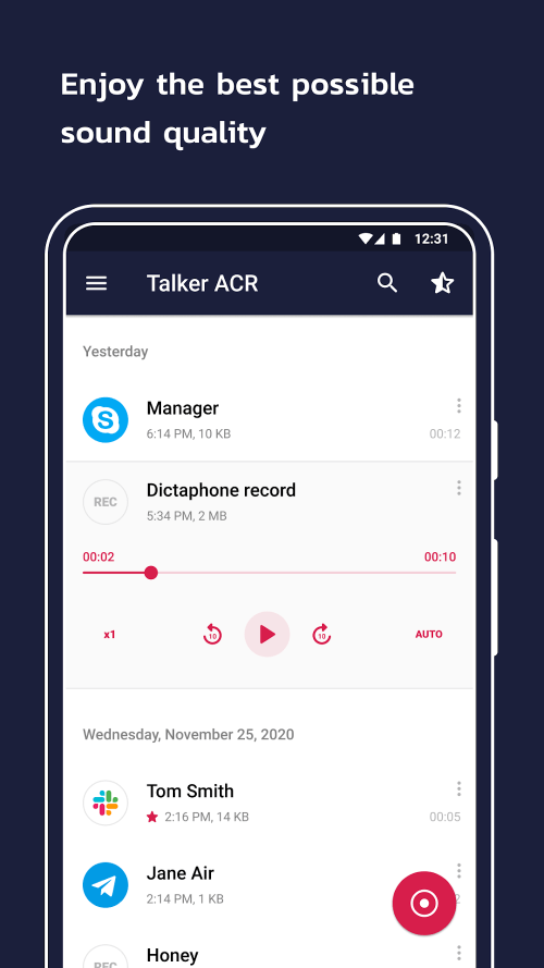 Talker ACR v1.1.276 MOD APK (Premium Unlocked)