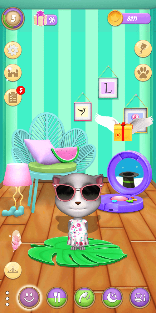 Talking Cat Lily 2 v1.13.93 MOD APK (Unlimited Money)