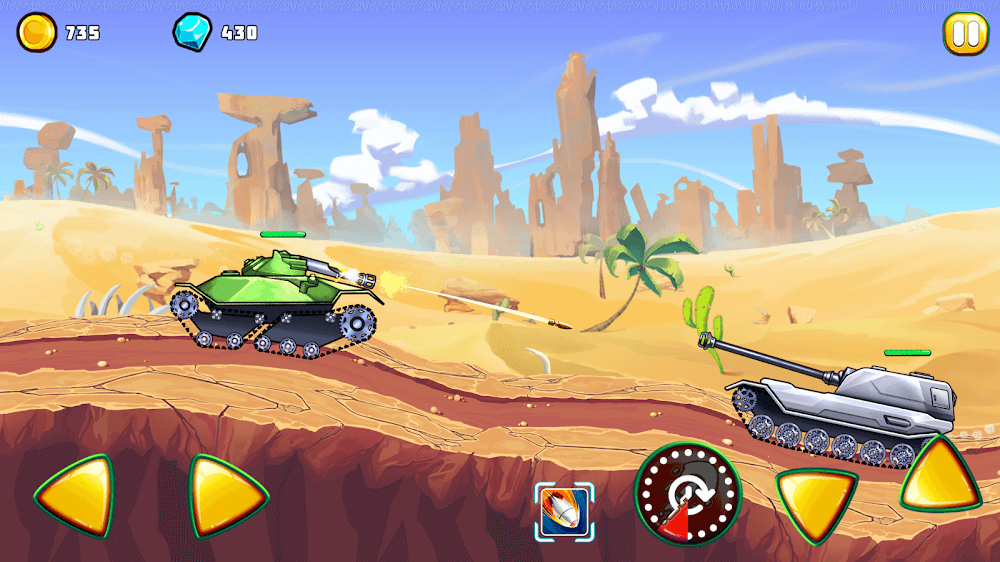 Tank Attack 4 v1.4.0 MOD APK (Dumb Enemy)