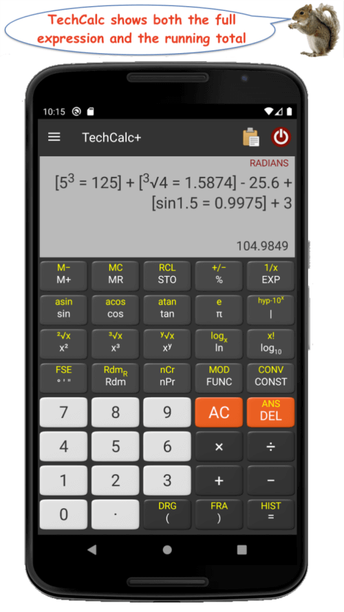 TechCalc+ Calculator v5.2.6 APK (Full Paid)
