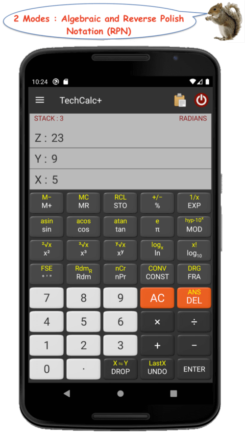 TechCalc+ Calculator v5.2.6 APK (Full Paid)