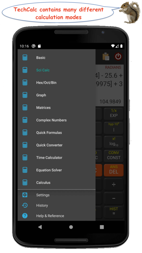TechCalc+ Calculator v5.2.6 APK (Full Paid)