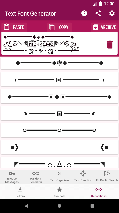 Text Font Generator v2.8.0 MOD APK (Premium Unlocked)