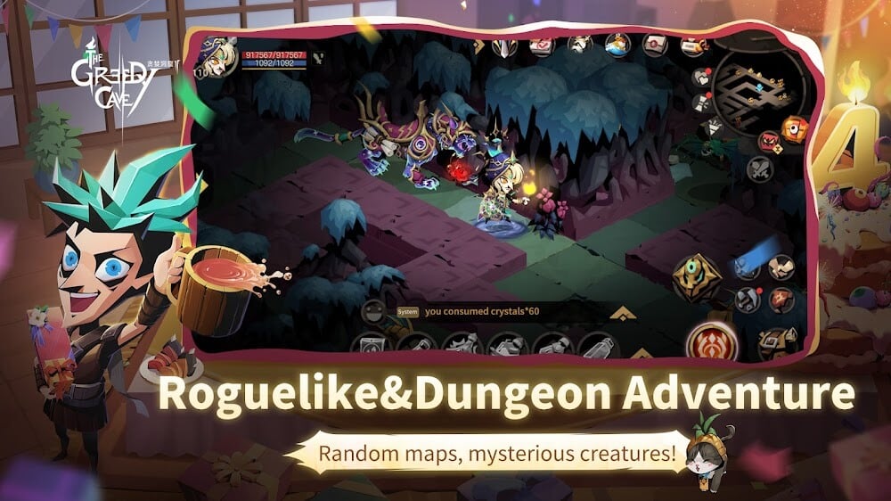 The Greedy Cave 2: Time Gate v4.13.6 APK (Latest)