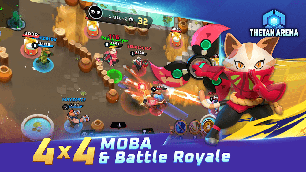 Thetan Arena v436 MOD APK (Map Hack, Drone View)