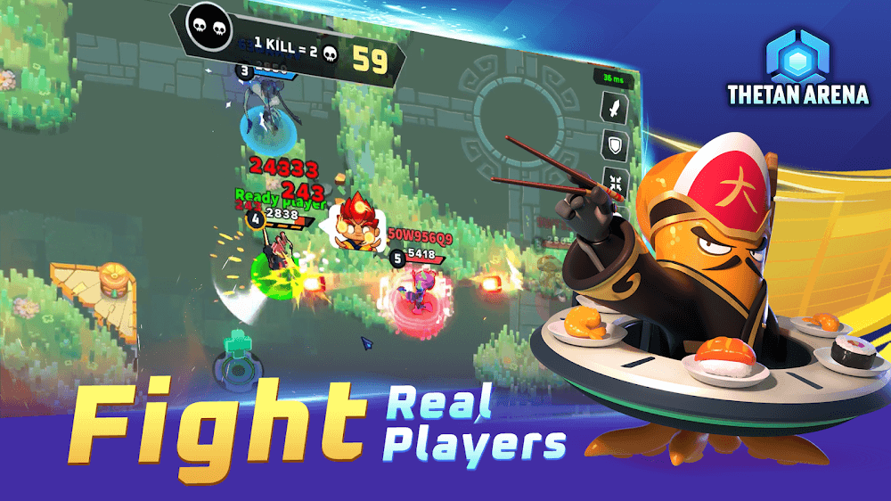 Thetan Arena v436 MOD APK (Map Hack, Drone View)