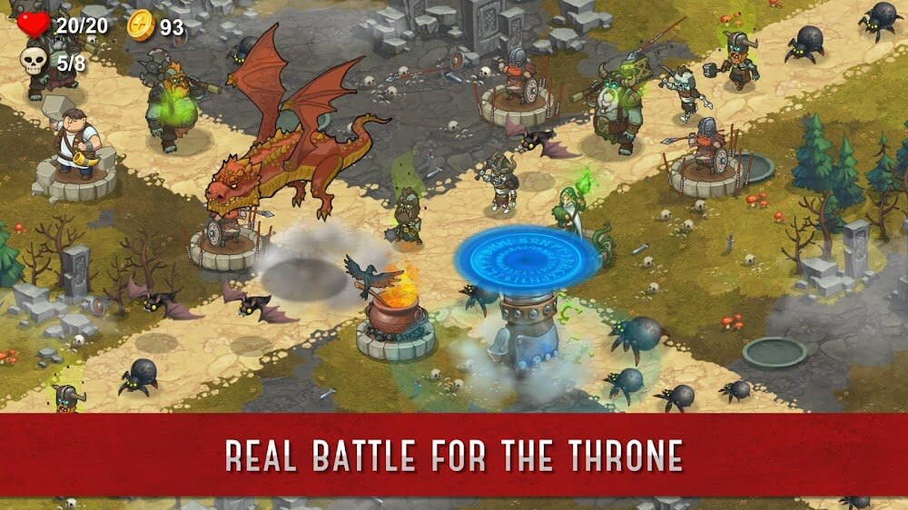 Throne Offline v1.0.130 MOD APK (Unlimited Money)