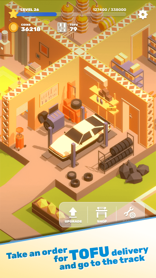 Tofu Drifter v1.4.2 MOD APK (Unlimited Money)