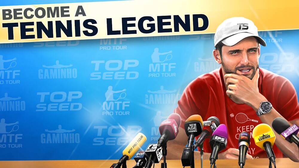 TOP SEED Tennis Manager 2025 v2.73.1 MOD APK (Unlimited Cash, Unlimited Gold)