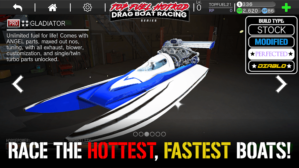 TopFuel v3.3 MOD APK (Unlimited Money, Blue Chips, Level)