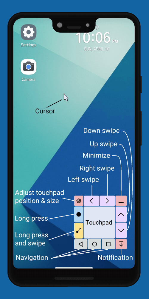 Touchpad for Big Phone v1.5.3 MOD APK (Premium Unlocked)